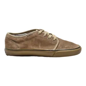 VANS Low Top Trainers Beige Suede Mens UK 8.5