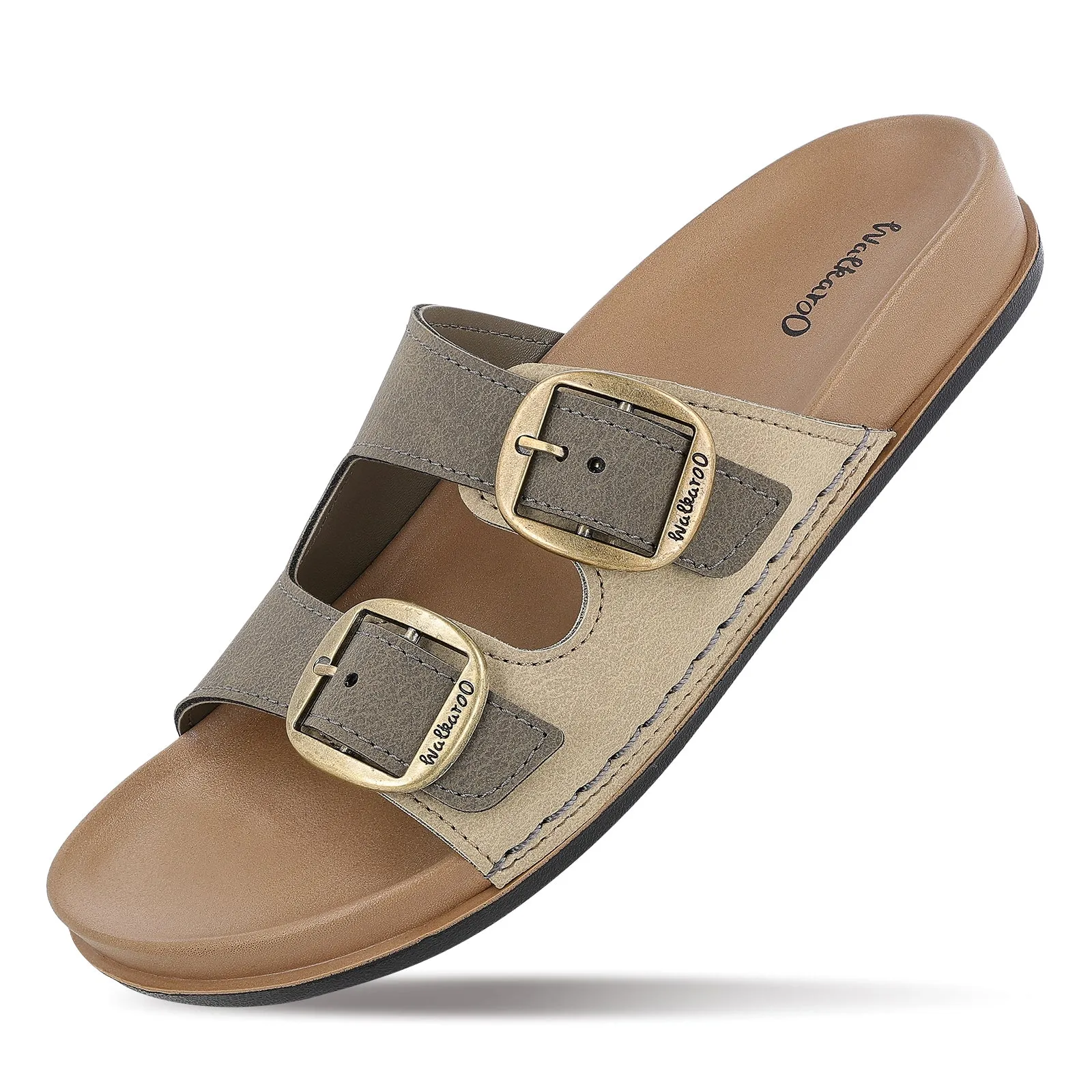 Women's Daily Wear Comfort Sandals - WE2500 Olive