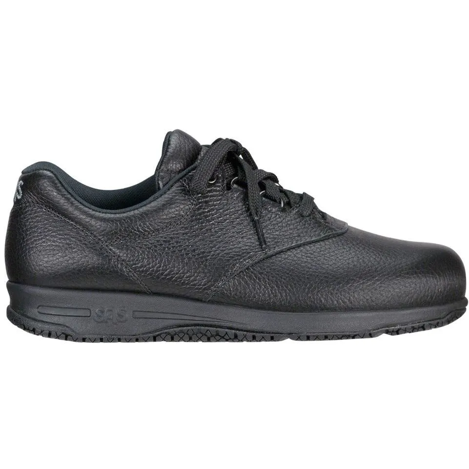 Women's Liberty Non Slip Lace Up Shoe in Black