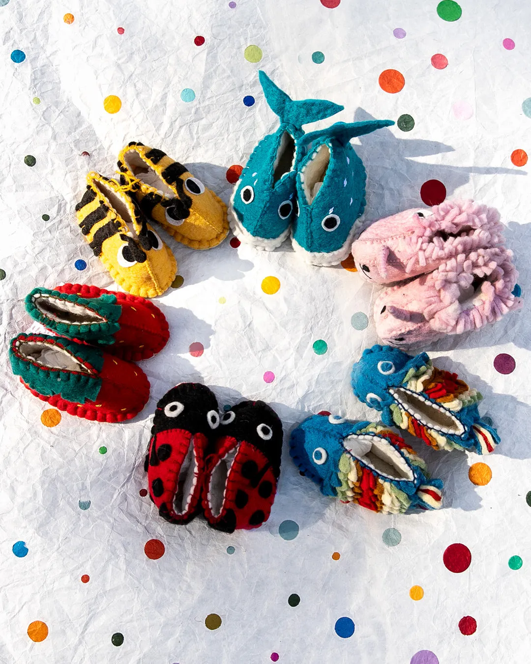 Zooties Baby Felted Shoes